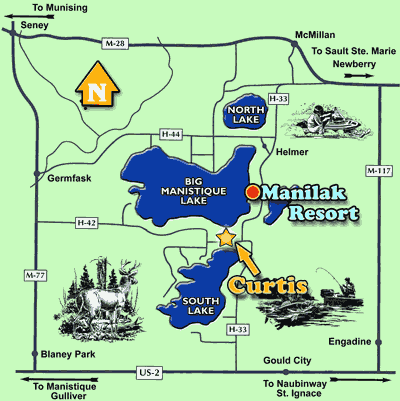 Map to Manilak